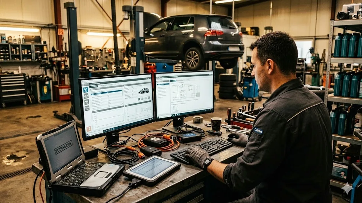 Autopark-Betreuung – Markenübergreifende Diagnose