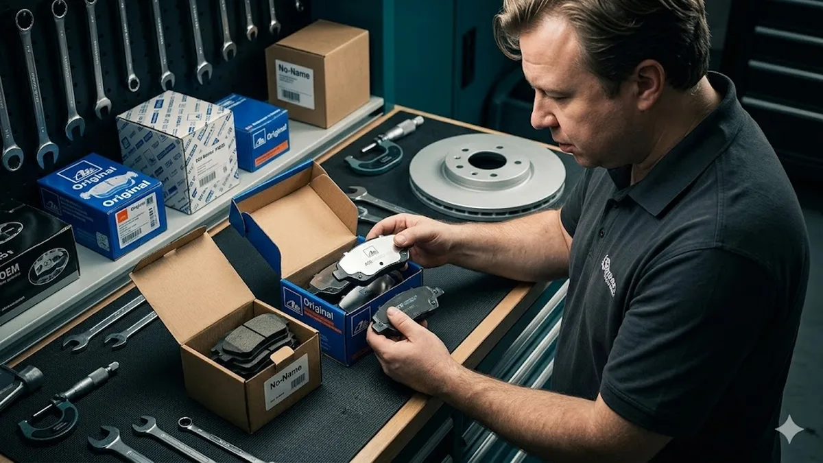 Bremsbeläge kaufen – Markenteil vs. No-Name im Vergleich