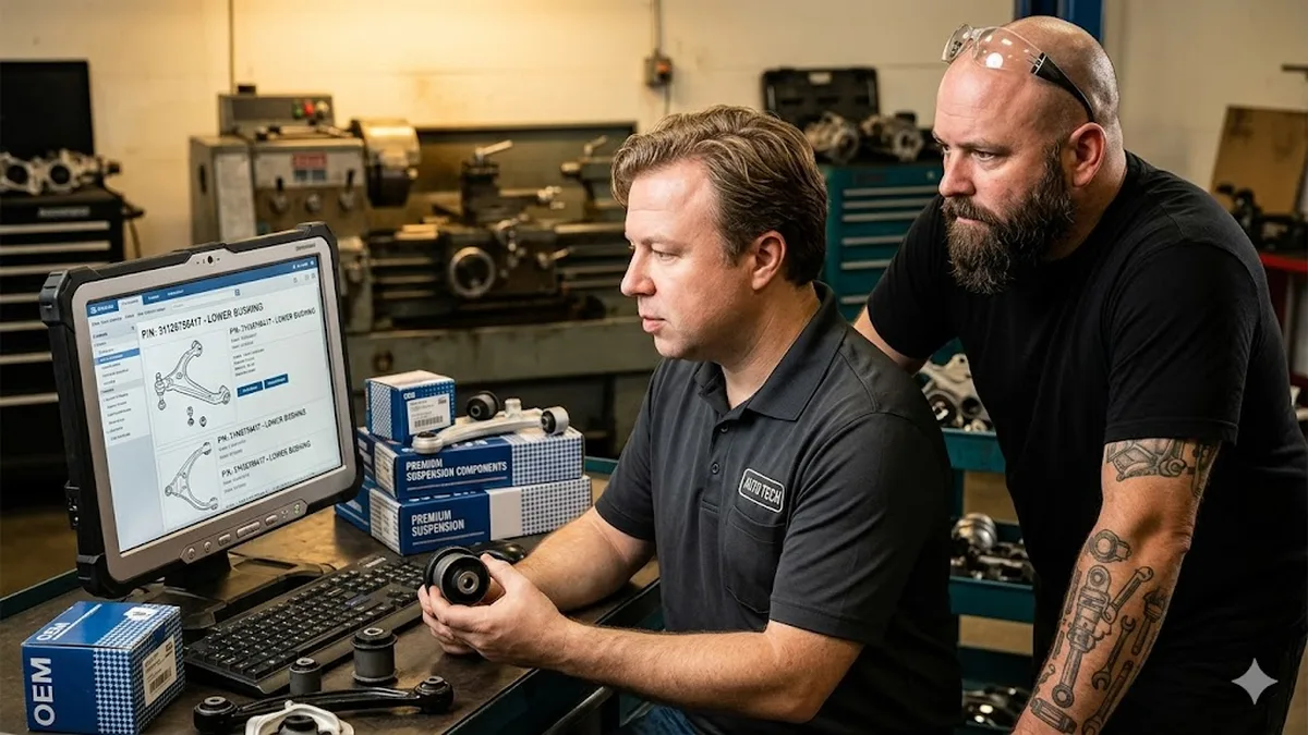 Querlenker und Gummilager – wann Lager reichen