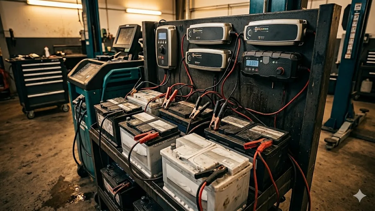 Batterie codieren und registrieren in der Werkstatt
