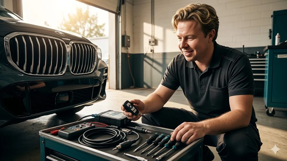 BMW CAS-Modul: Wie Schlüssel anlernen mit ISTA funktioniert