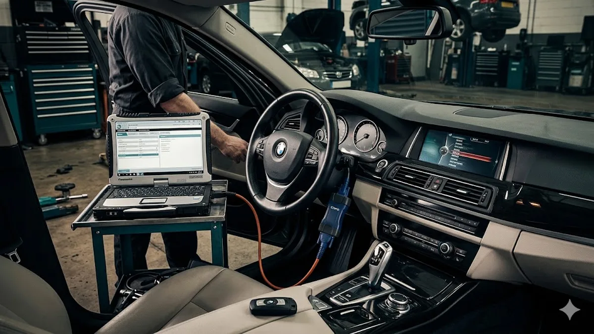 BMW Schlüssel verloren – CAS-Programmierung mit ISTA