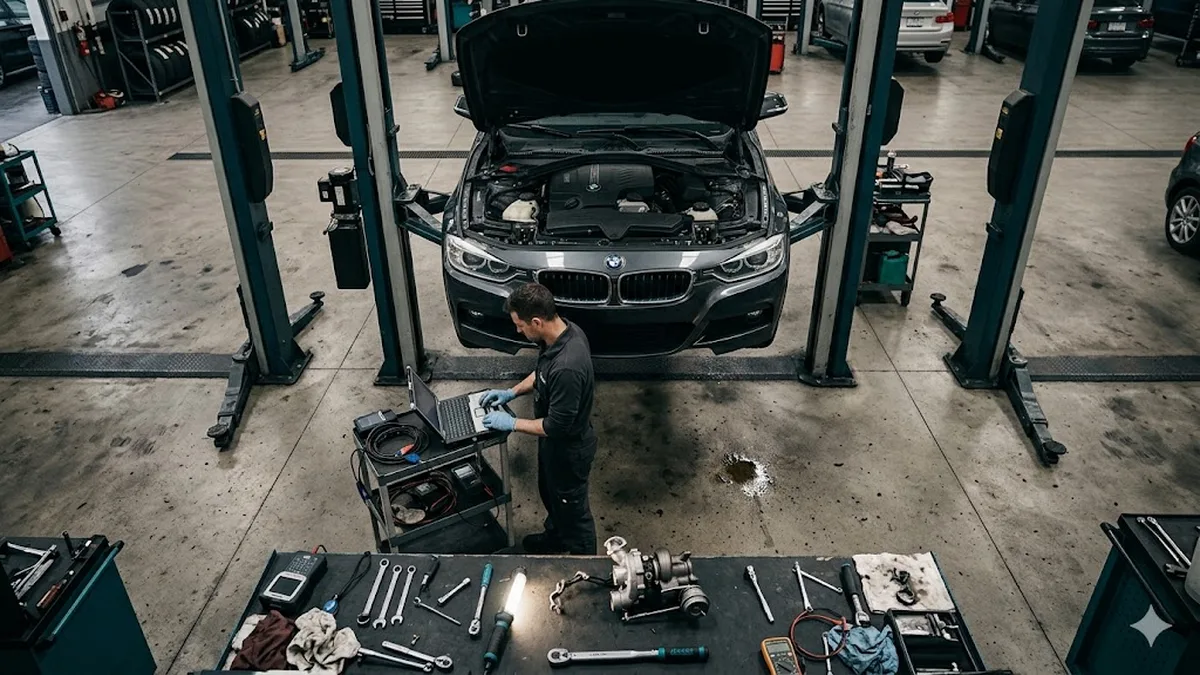 BMW N55 Wastegate rattert – Diagnose und Ursache