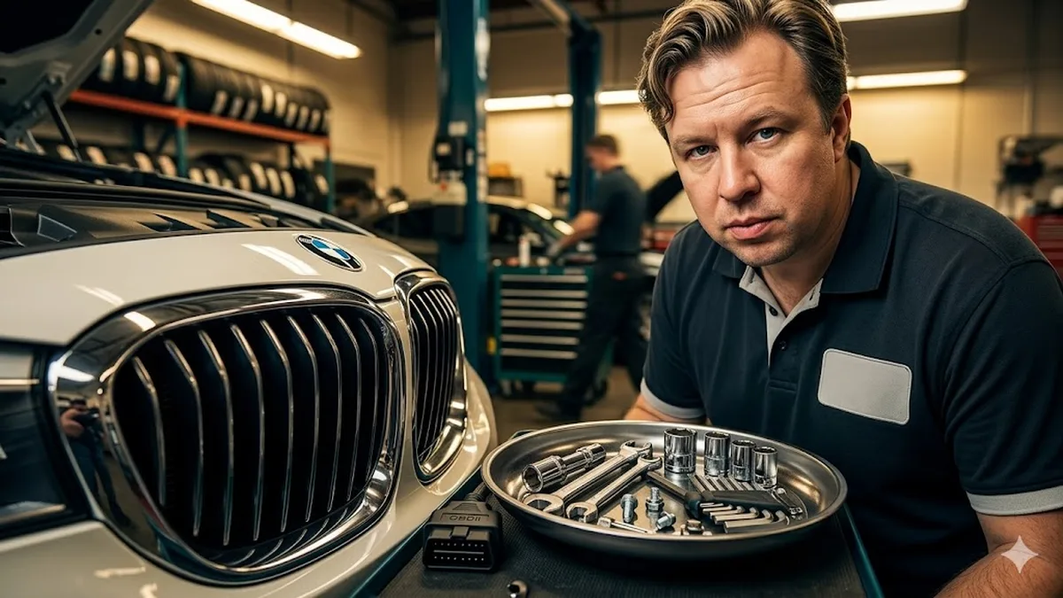 BMW DSC-Lampe nach Fahrwerkarbeit – Kalibrierung nötig