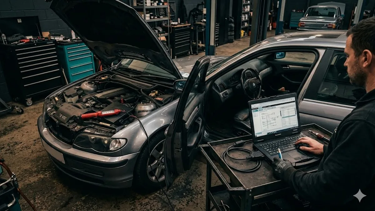 BMW E46: Typische Elektronik-Fehler und ISTA-Diagnose