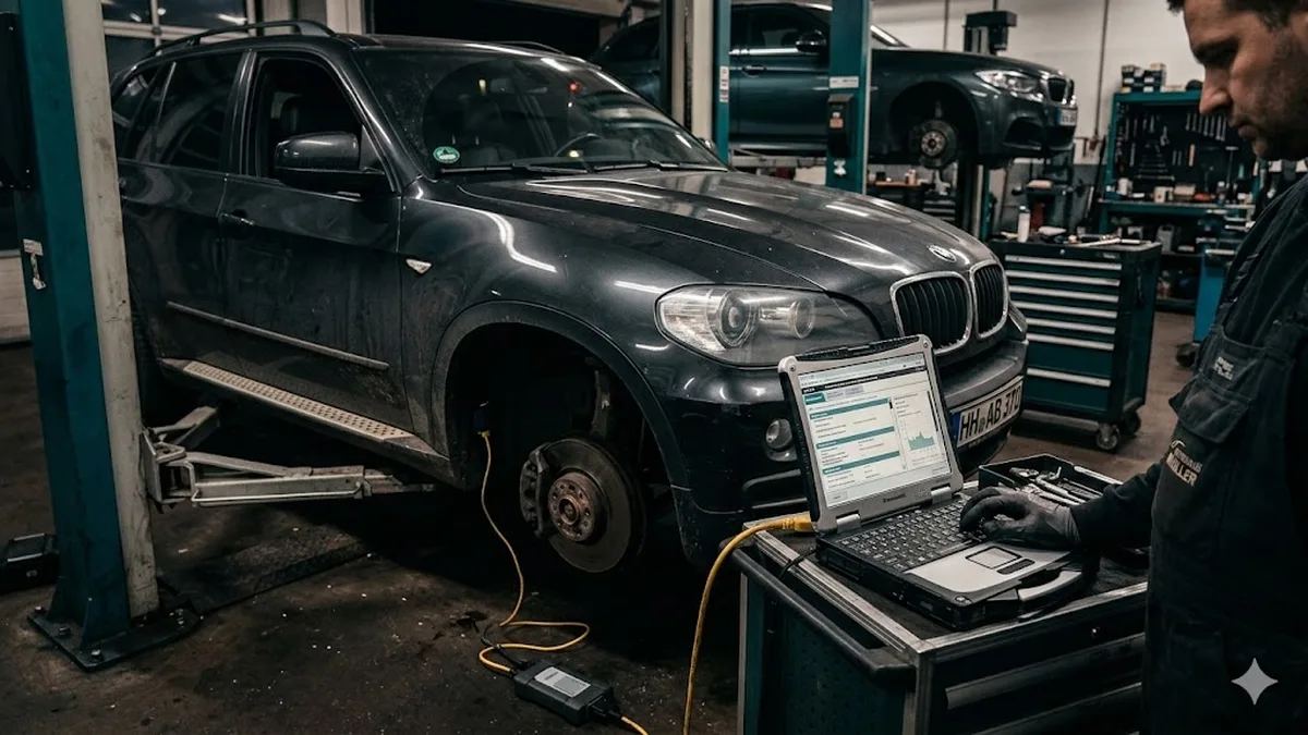 BMW X5 E70: Luftfederung und ISTA-Diagnose erklärt