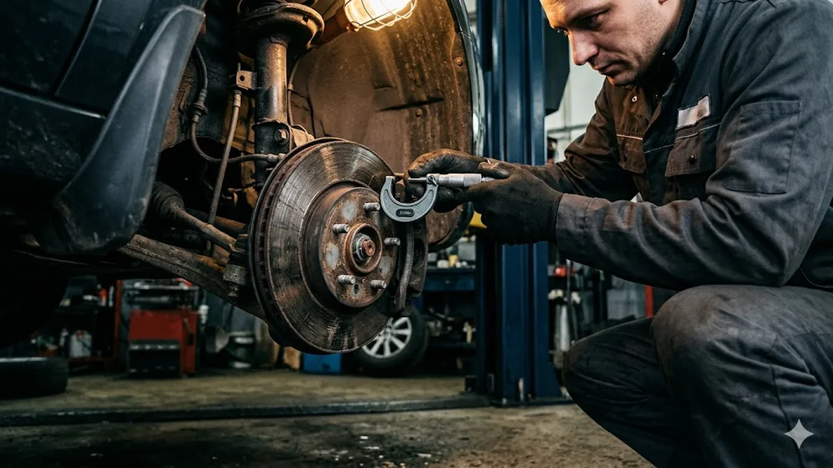 Bremsscheibenschlag: Ursachen, Messung und Abhilfe