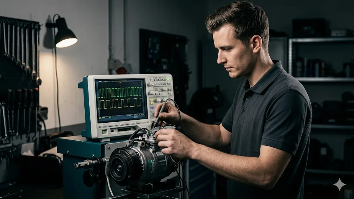 Calsonic Klimakompressor: Magnetkupplung prüfen & tauschen