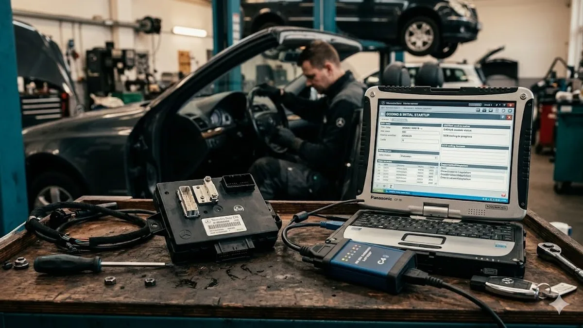 EIS/EZS entheiraten – Mercedes Zündschloss-Tausch