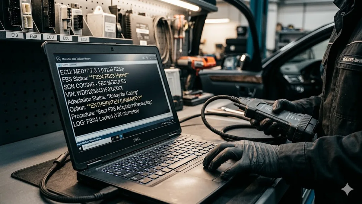 FBS3 oder FBS4: Welche Mercedes lassen sich entheiraten?
