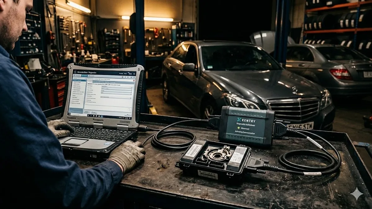 Mercedes W204/W212 Codierungen per XENTRY