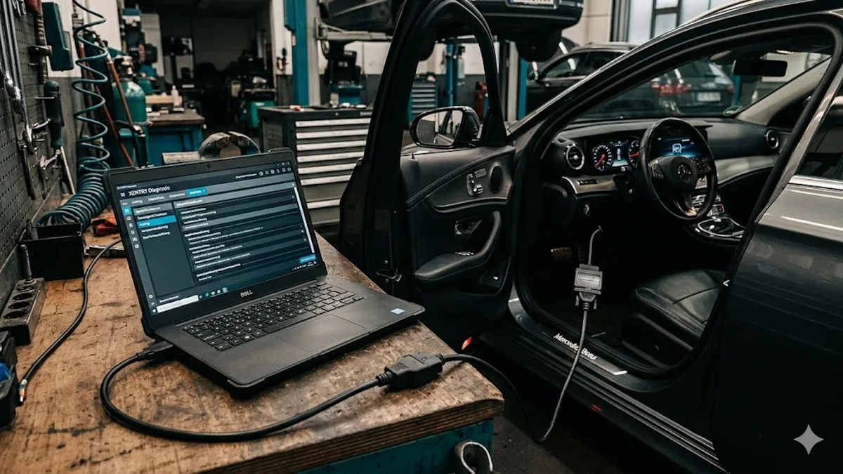 Mercedes Komfortfunktionen per Kodierung freischalten