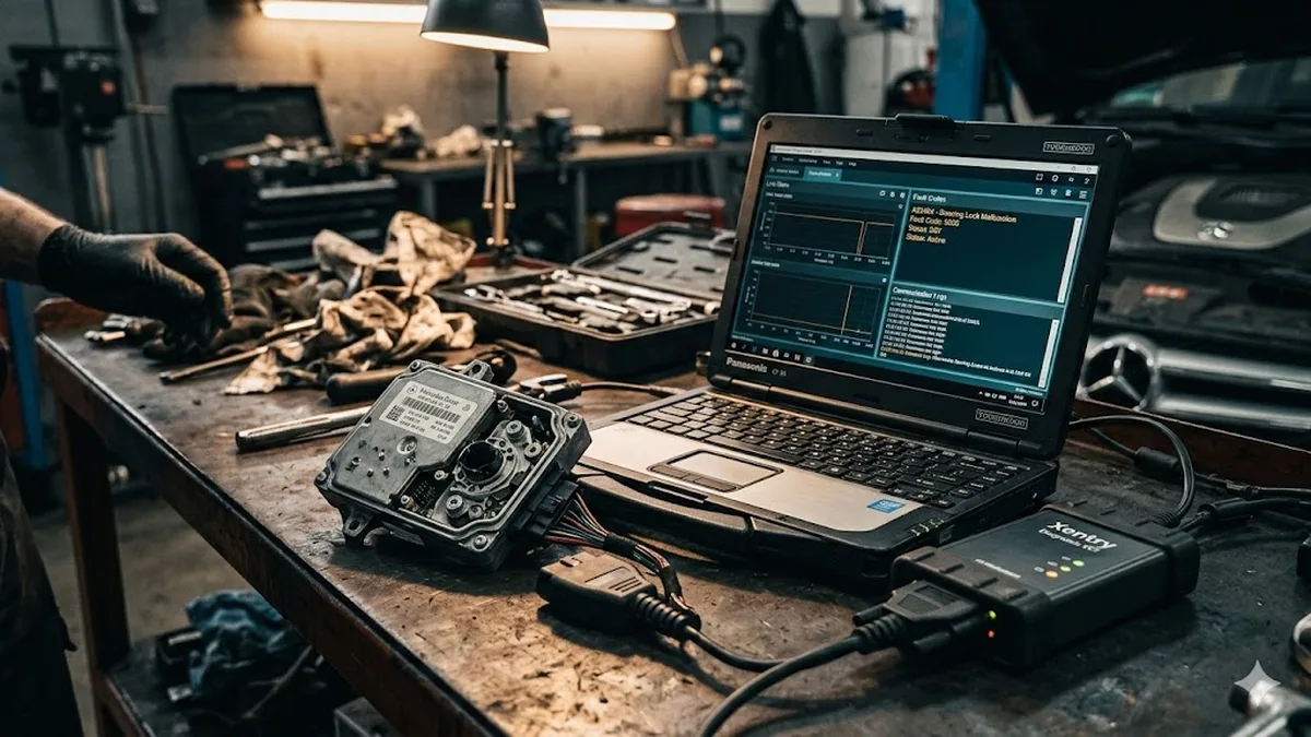 Mercedes Wegfahrsperre ausgelöst: Ursachen und Diagnose