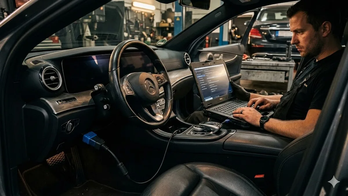 CarPlay & Android Auto per Codierung im Mercedes