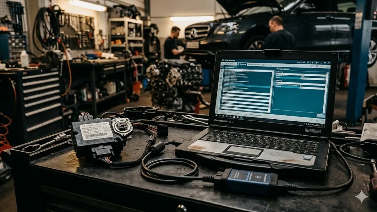 Mercedes NTG5/NTG6 Navigation Update und Codierung