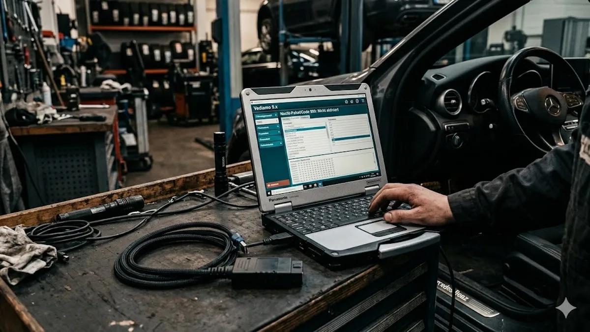 Mercedes Night Package codieren: Was möglich ist