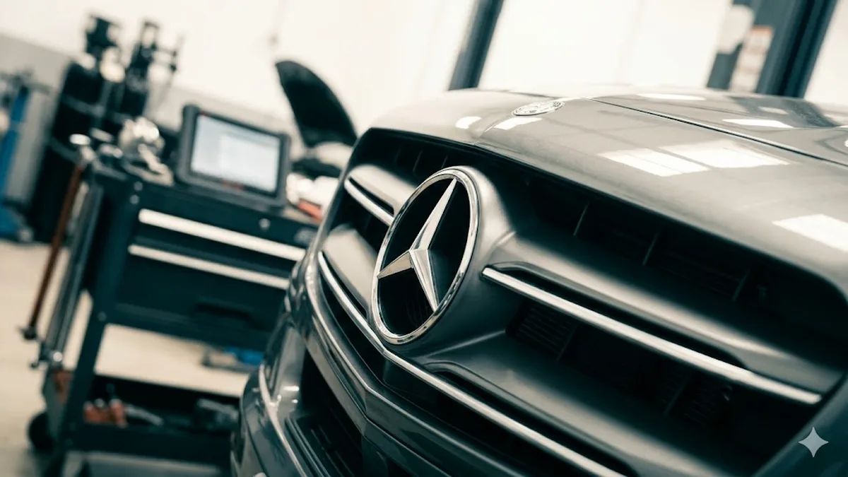 Mercedes Nachrüstung vor Ort freischalten