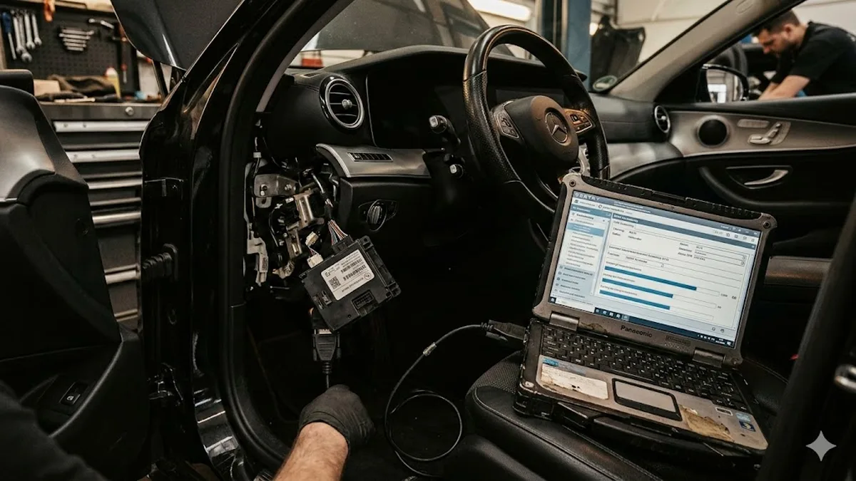 SCN-Codierung: Nur XENTRY schreibt den echten Wert