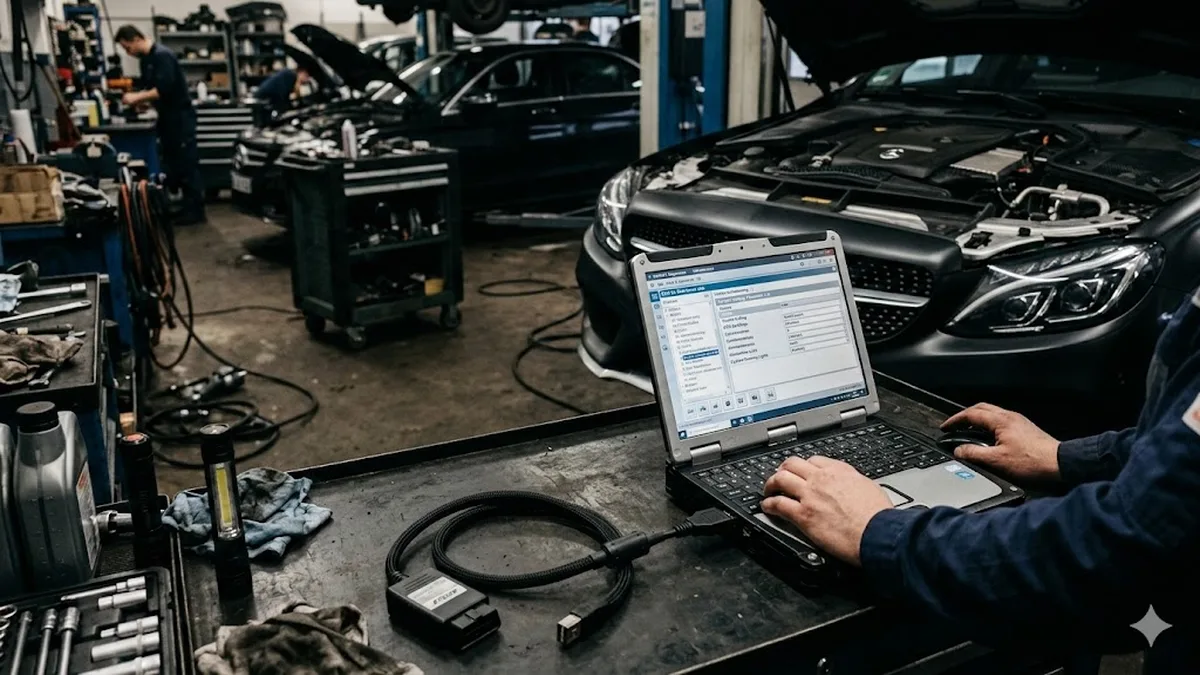 Mercedes Codierung per XENTRY: Was sich ändern lässt