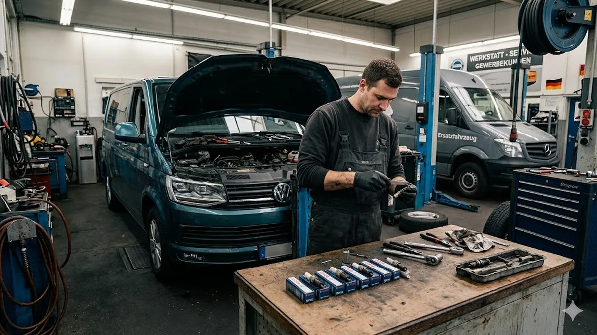 Ersatzfahrzeug während des Werkstattaufenthalts (Gewerbe)