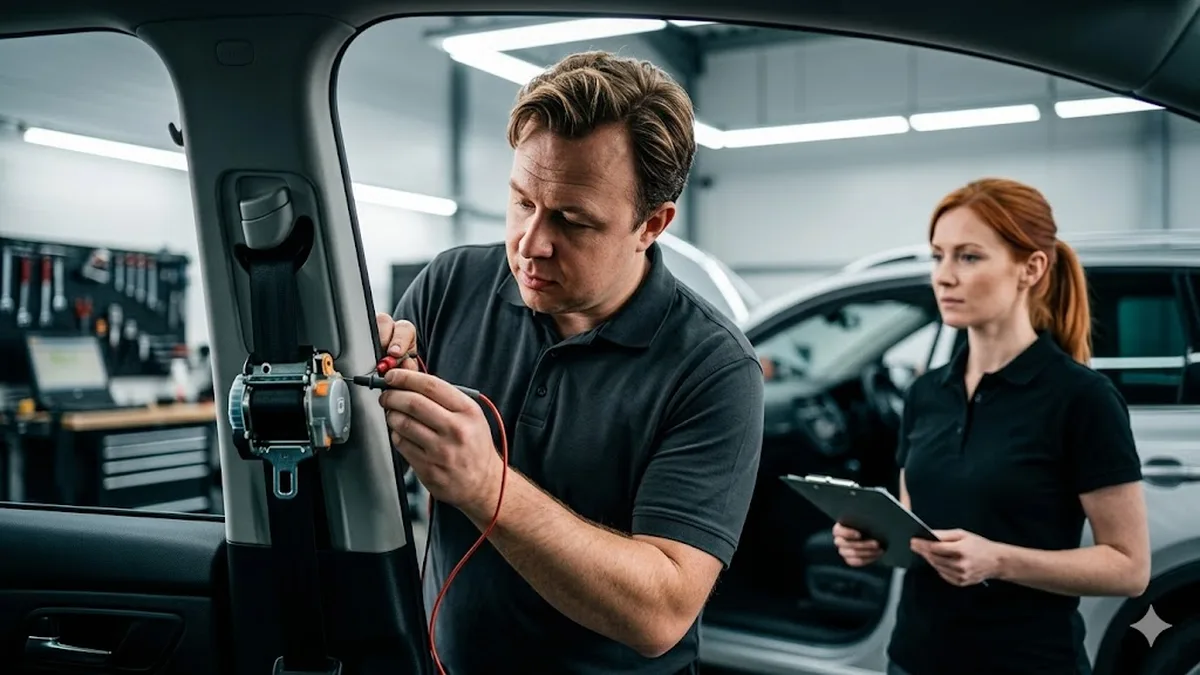 Verbandskasten, Warndreieck & Warnweste im Familienauto
