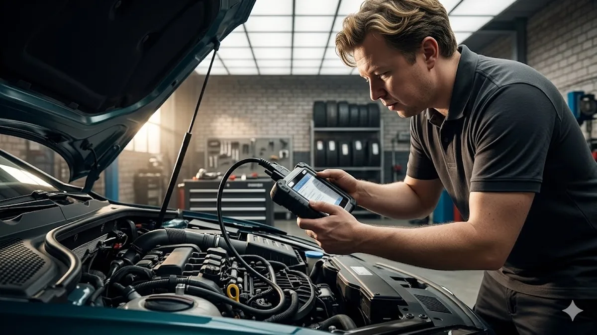 Fahrzeugelektronik-Diagnose als Werkstatt-Auftrag