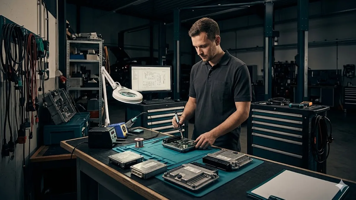 Steuergeräte-Service für Werkstätten: Einsenden & Klonen