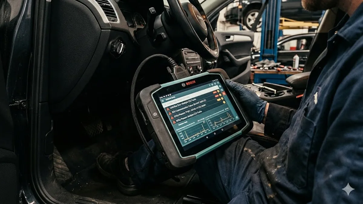 CAN-Bus Störung: Mehrere Steuergeräte melden Fehler