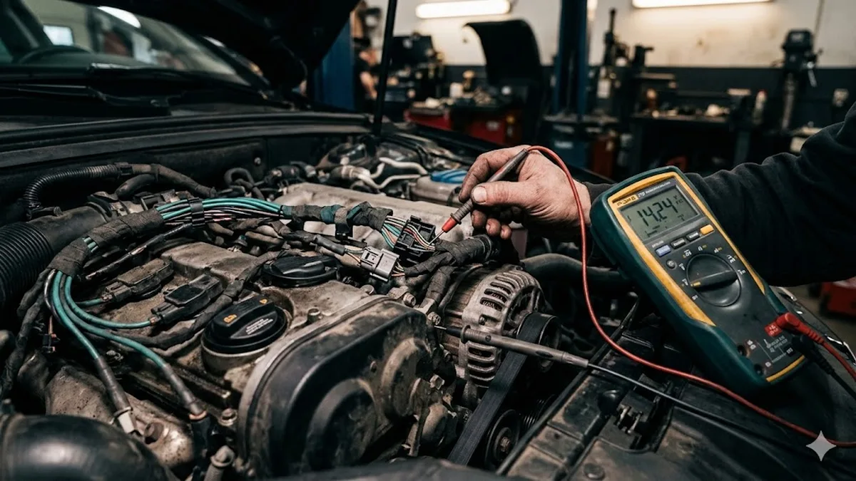 Lichtmaschine defekt – Symptome, Diagnose und Kosten