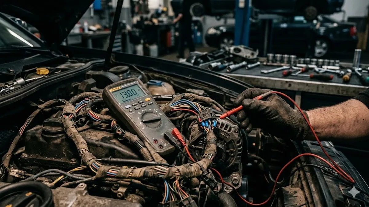 Lichtmaschine defekt – Symptome, Ursachen und Diagnose