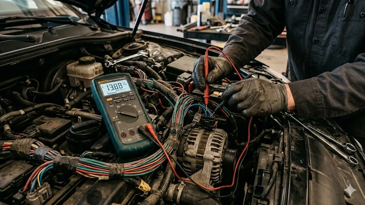 Lichtmaschine defekt – Symptome und Ripple-Test