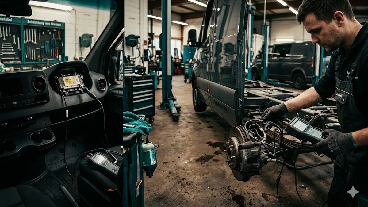 DGUV-Pruefung Gewerbefahrzeuge: Pflicht & Ablauf