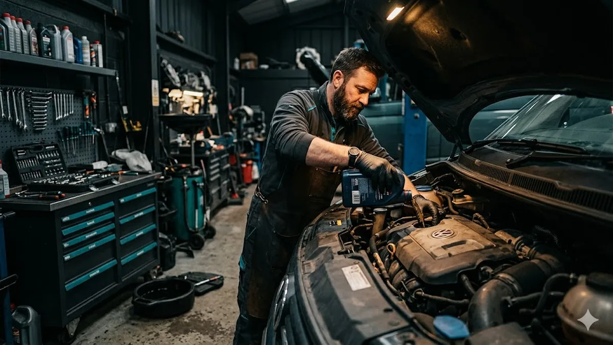 Transporter im Handwerksbetrieb betriebssicher halten