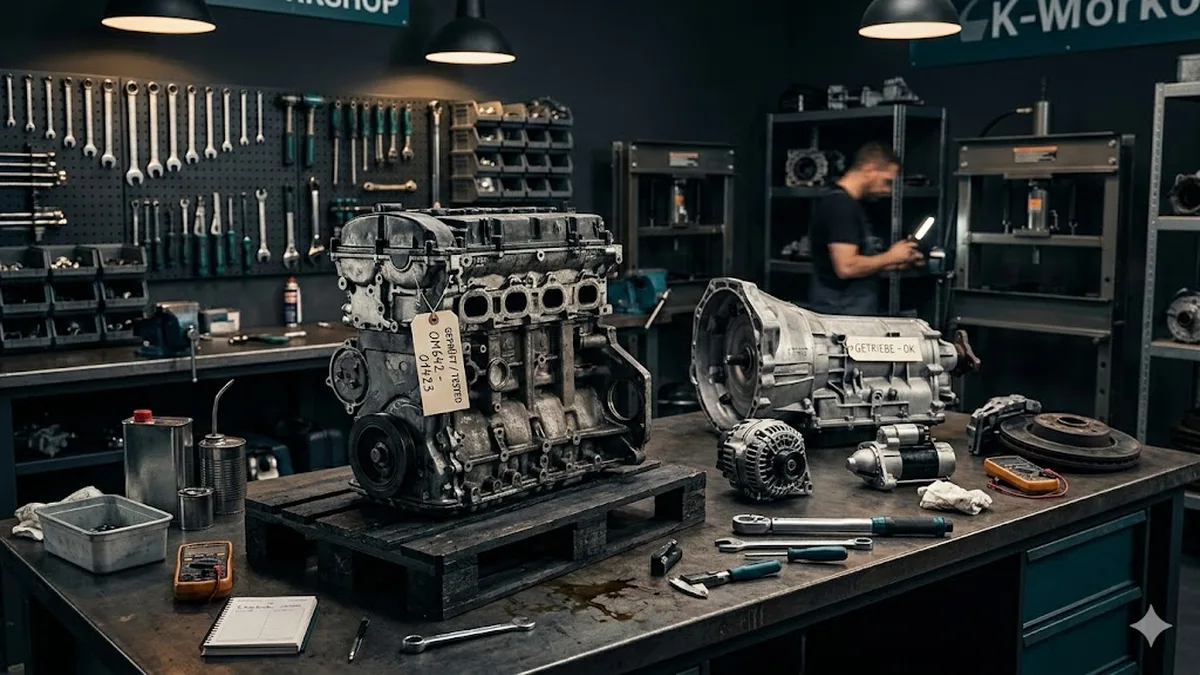 Gebrauchten Motor kaufen – was vorher geprüft wird