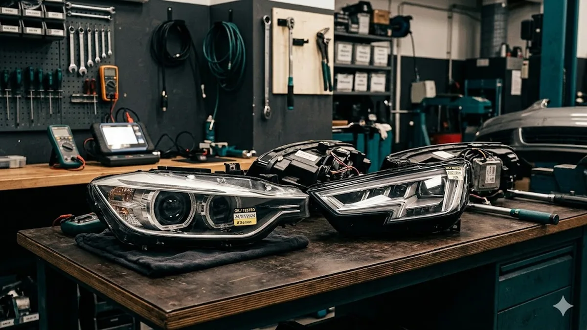 Gebrauchte Scheinwerfer – Bi-Xenon und LED beachten