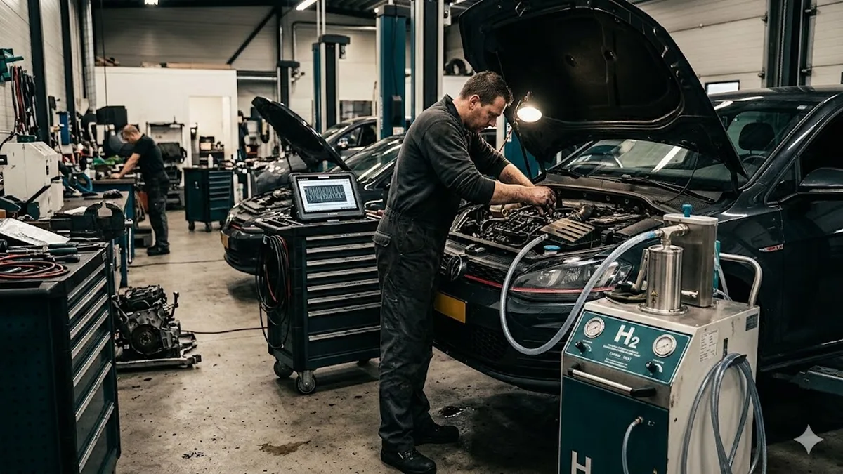 Direkteinspritzer Einlassventile – H2-Reinigung erklärt