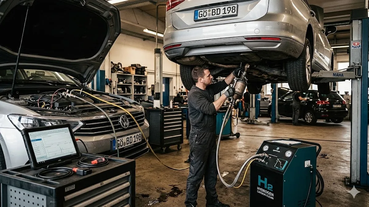 H2-Motorreinigung: Rußfilter regenerieren statt tauschen