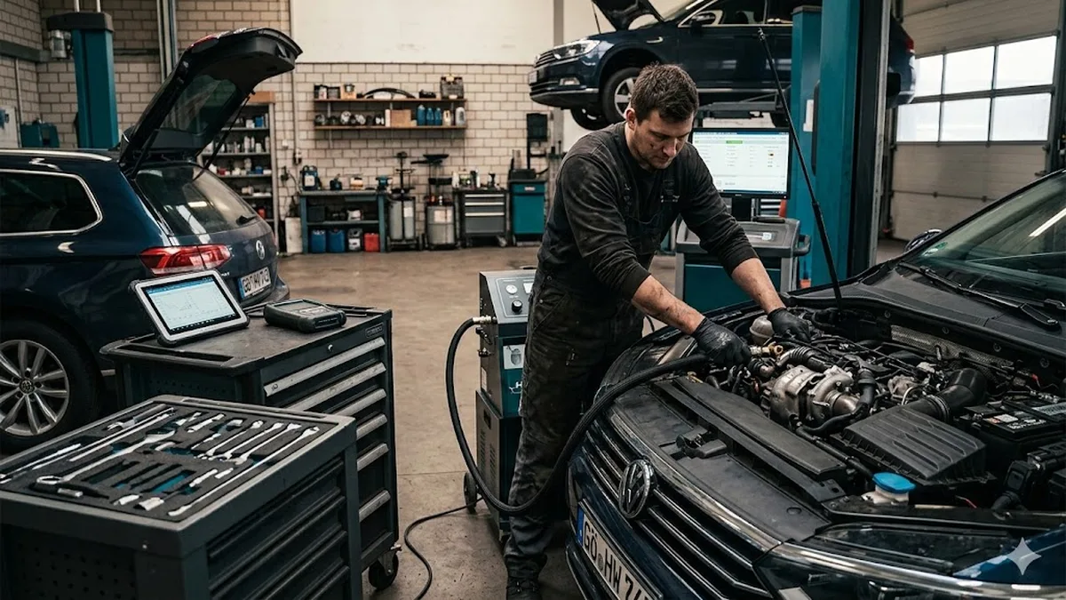 Turbolader-Ablagerungen per Wasserstoffreinigung lösen