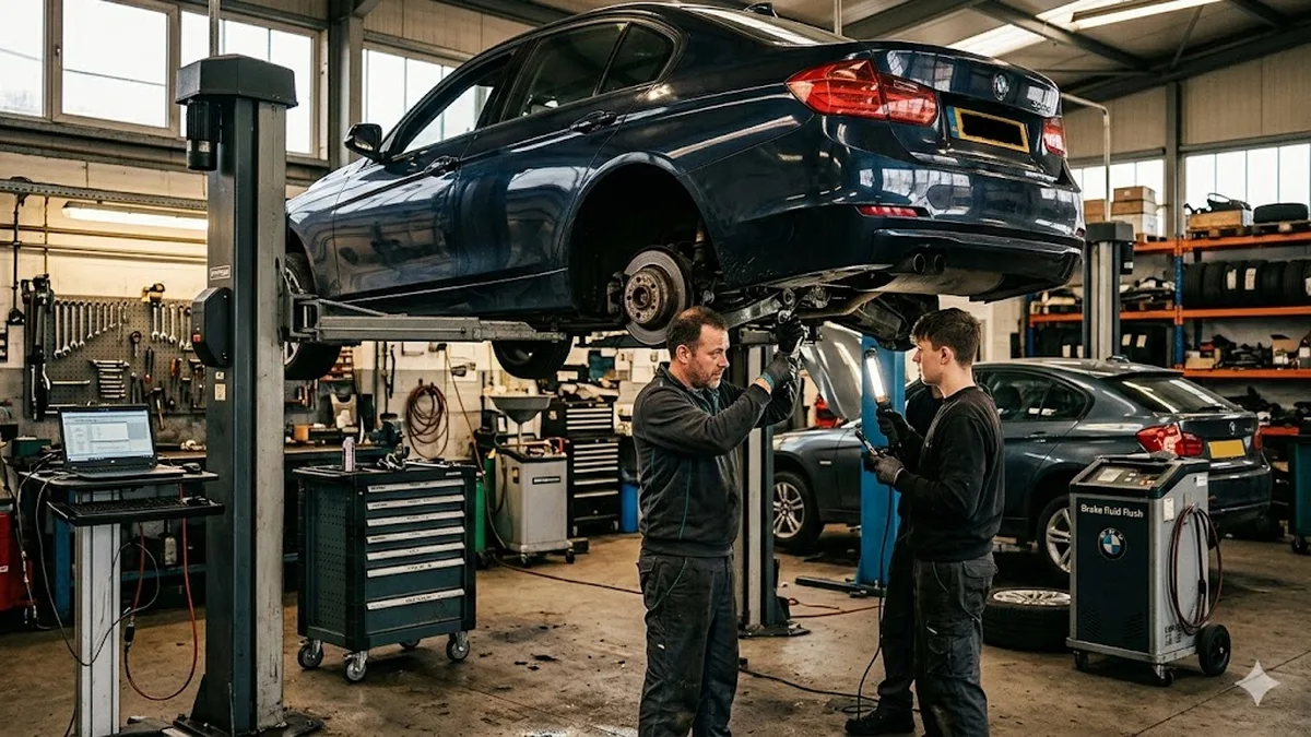 Raus aus der BMW-Vertragswerkstatt: Mehr als Ölservice