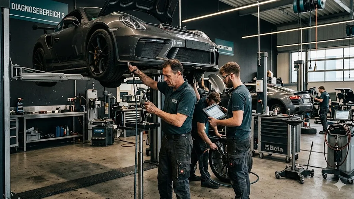 Dein Fahrzeug muss in die Werft – wenn Werkstätten passen