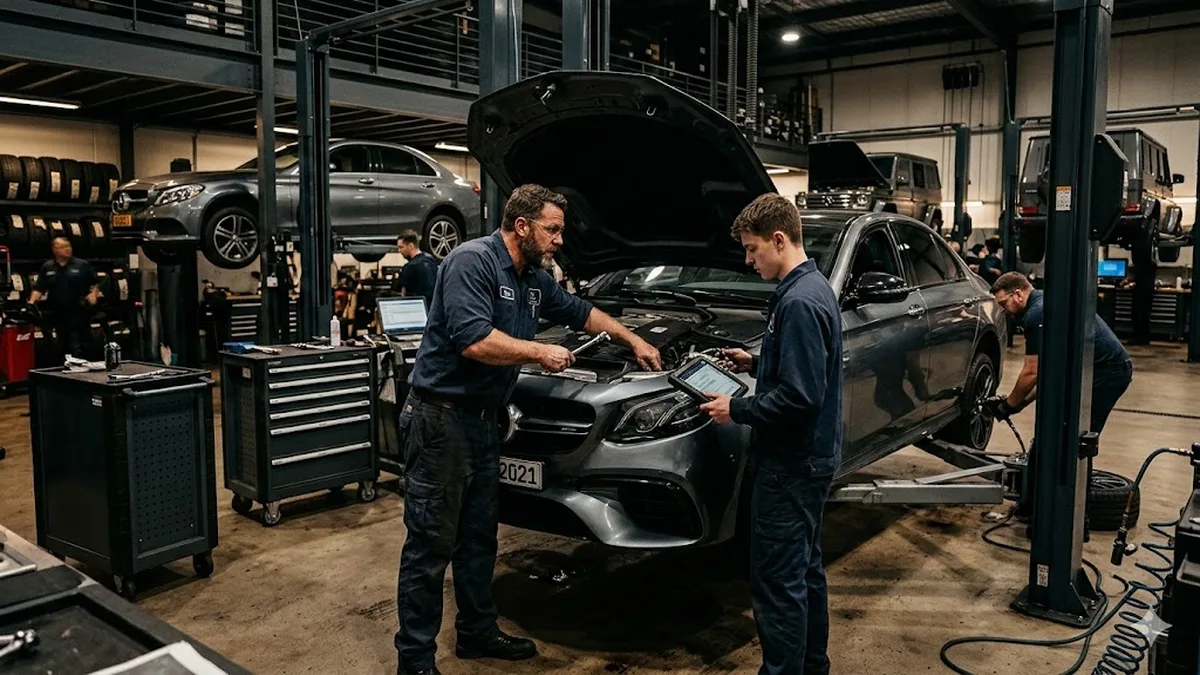 Mercedes-Mechaniker: Leidenschaft fürs Schrauben zurück?