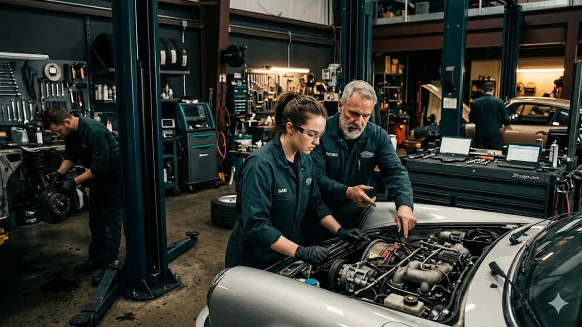 Vom Handwerker zum KFZ-Profi: So gelingt der Quereinstieg