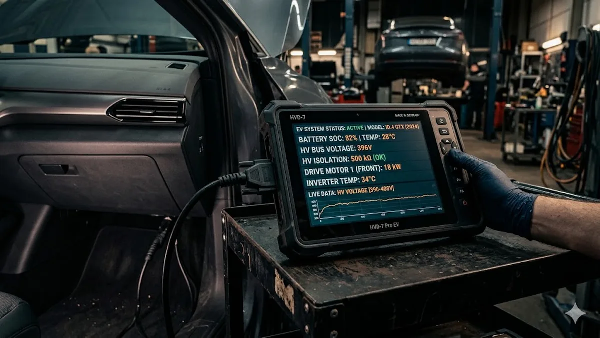 E-Auto Service: Warum HV-Qualifikation entscheidend ist
