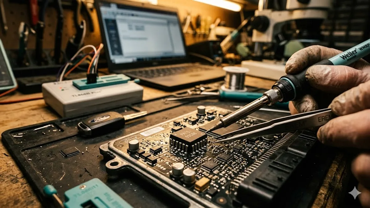 Ford PATS Wegfahrsperre – Schlüssel und ECU-Zuordnung