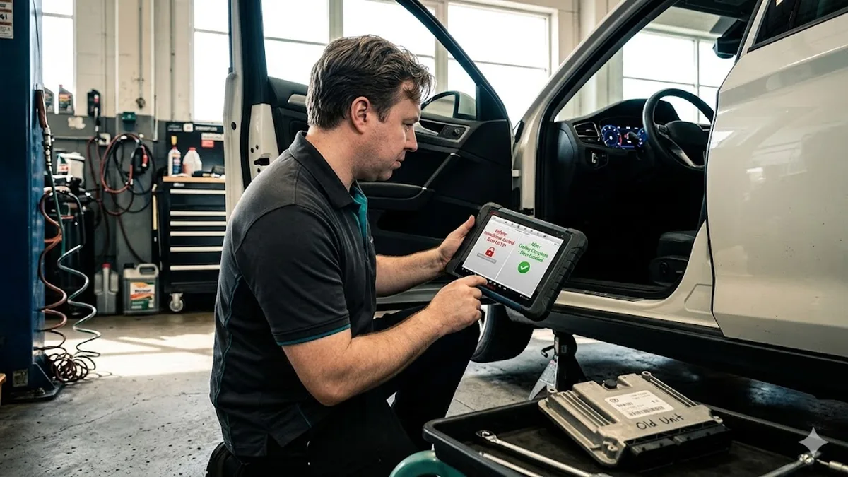 Immobilizer anlernen nach Steuergerät-Tausch erklärt