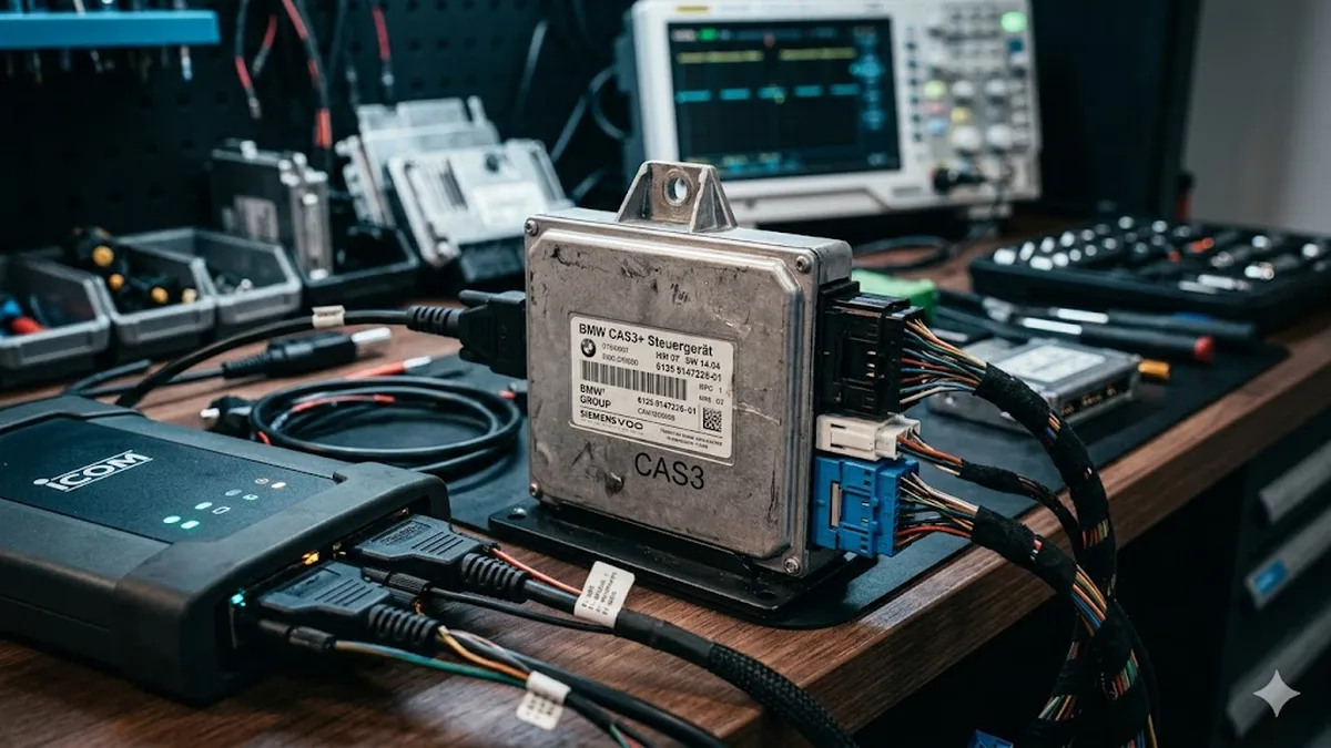 BMW CAS3 klonen – Zuordnung, ISN und Tausch-Hinweise