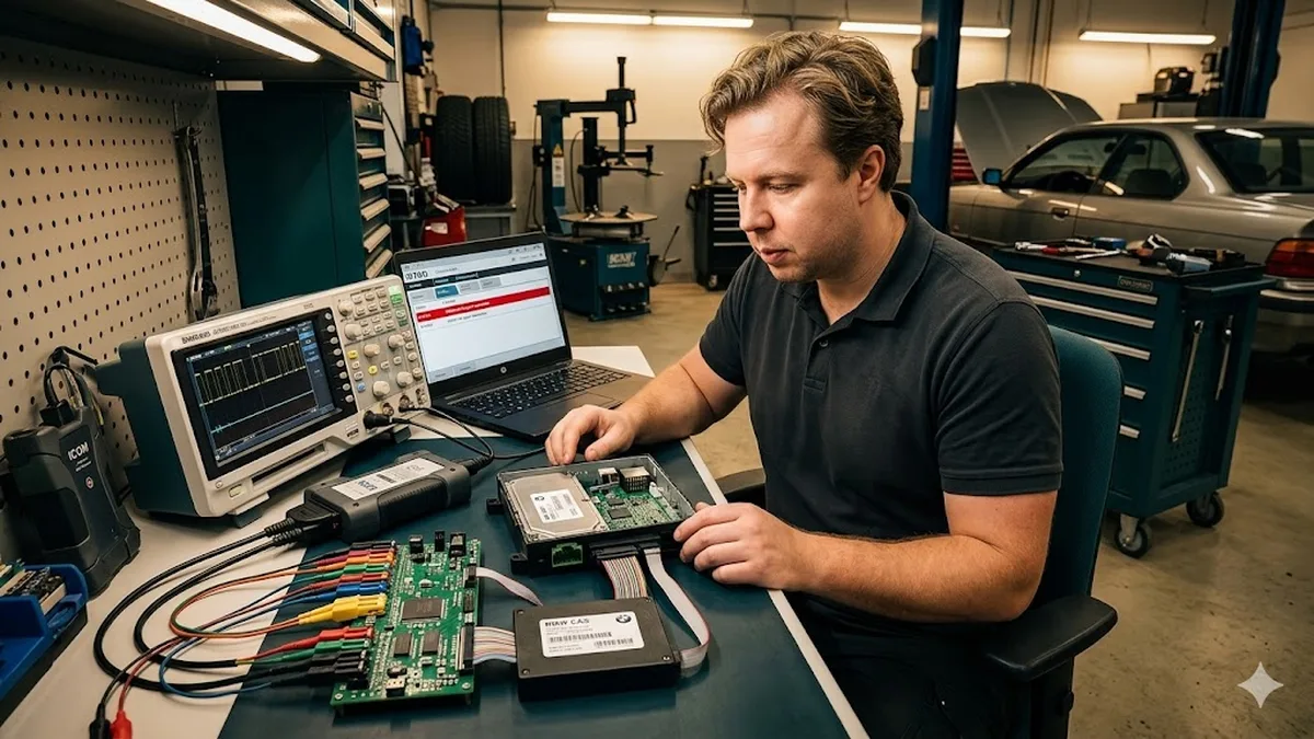 BMW startet nicht – CAS oder Wegfahrsperre? Diagnose