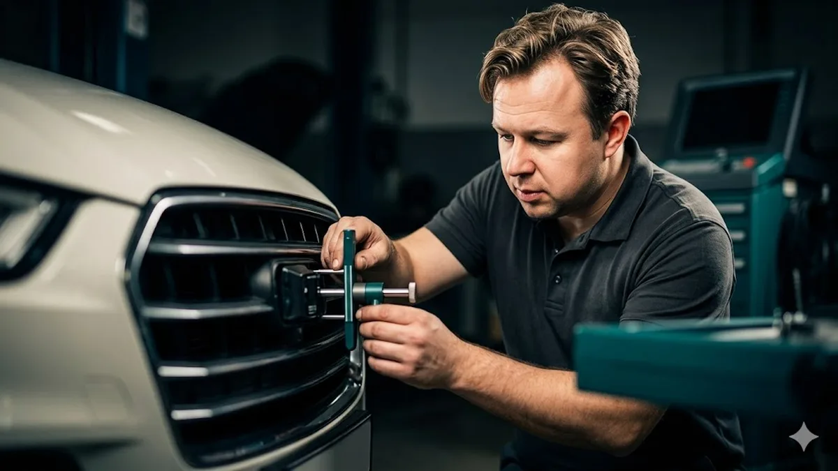 Lenkwinkelsensor anlernen: Referenz für ESP und Spurhalter
