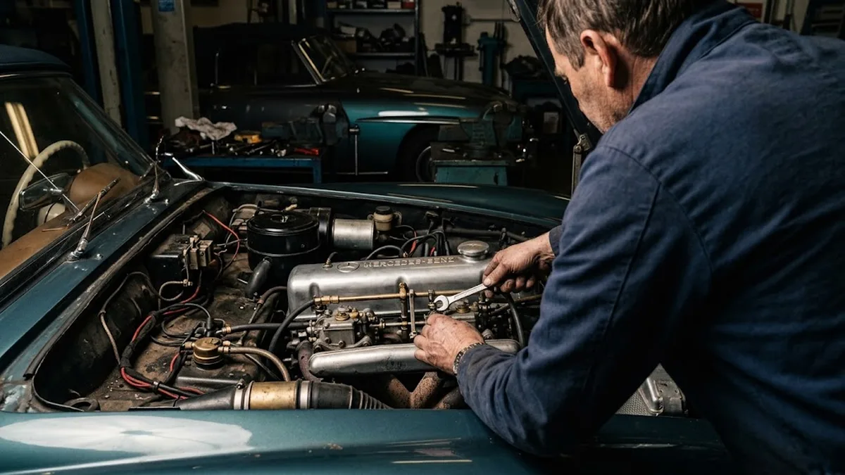 Mercedes 190 SL (W121): der Boulevard-Roadster