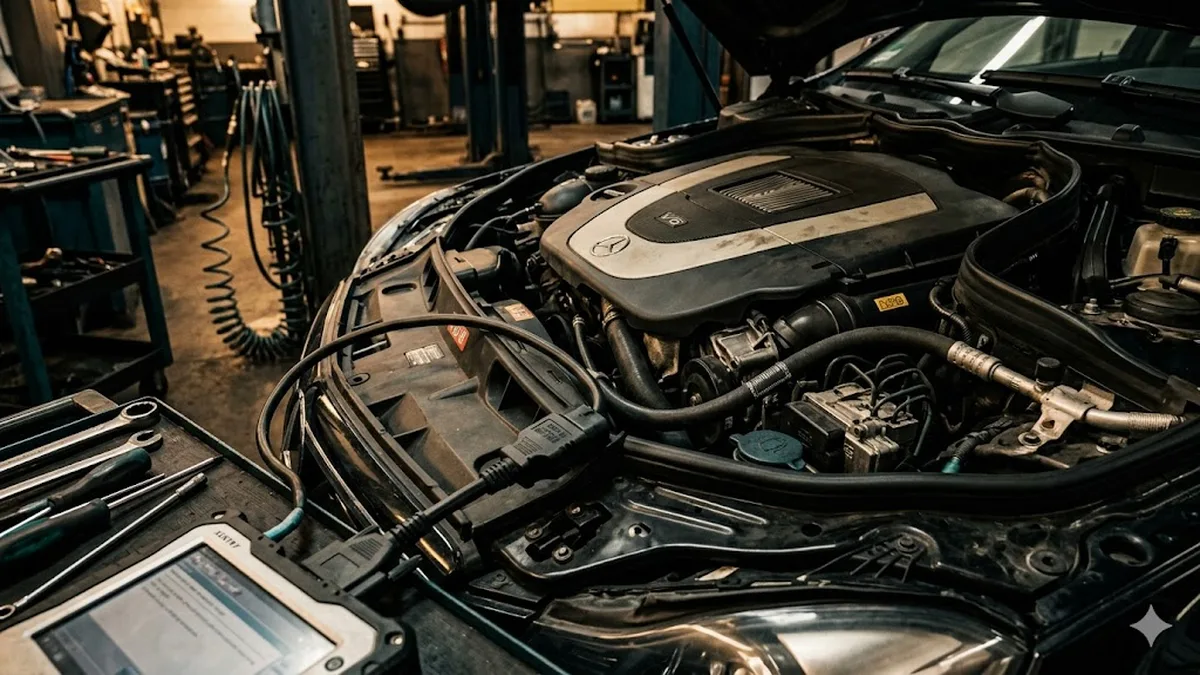 Mercedes 7G-Tronic Schaltrucken – 13-Pin und XENTRY